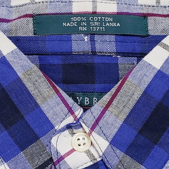 Claybrook Men's Plaid Button Down Shirt - Picture 9 of 10